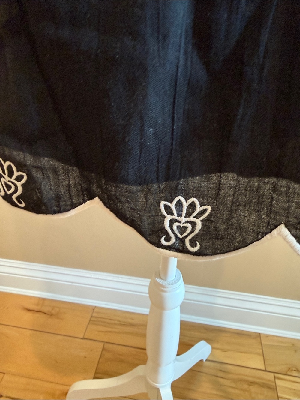 Becca Black Embroidered Skirt - Women - Picture 3 of 7